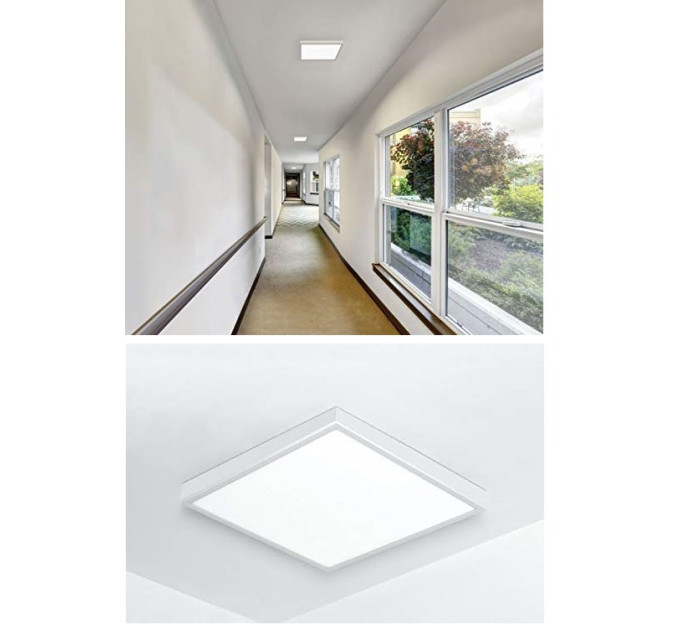 Светильник потолочный накладной светодиодный LED-223/21W 42 pcs WW SMD5730