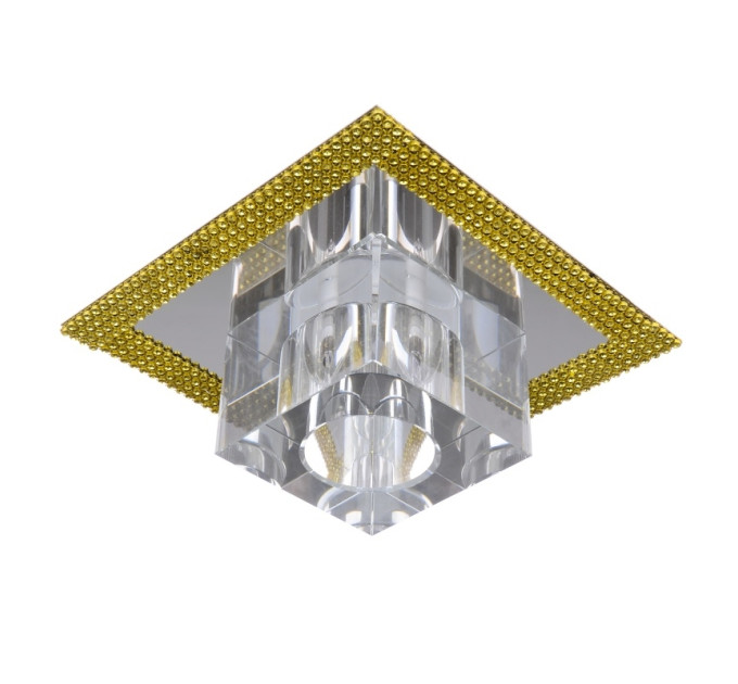 Світильник точковий декоративний HDL-G164 WHite Crystal