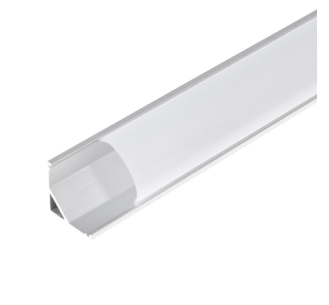 Профиль алюминиевый угловой для светодиодной ленты 2м BY-037