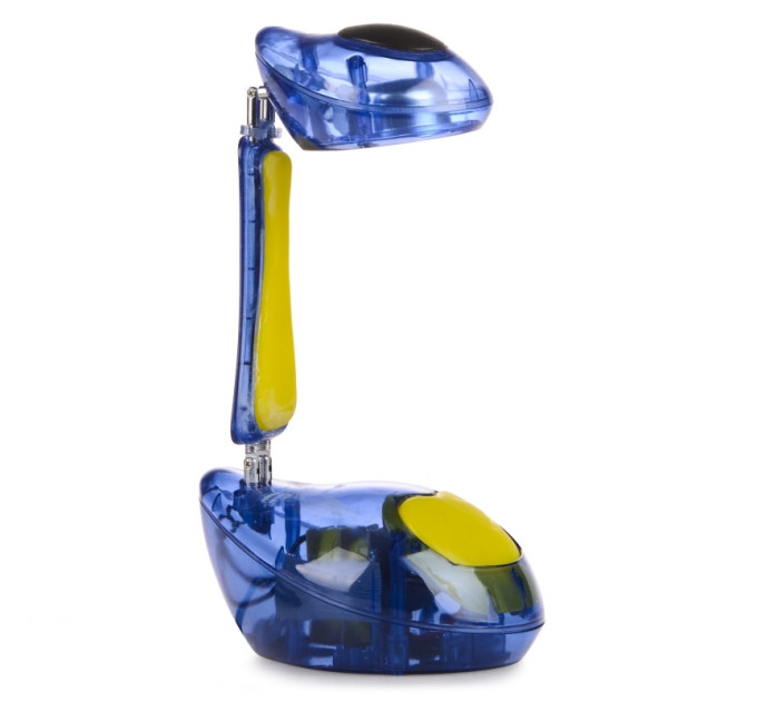 Настільна лампа на гнучкій ніжці офісна SL-12 BLUE