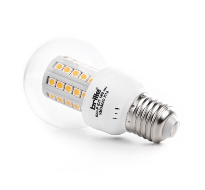 Лампа светодиодная LED 5W E27 WW B60-P 220V