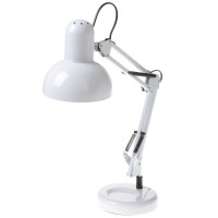 Настільна лампа на гнучкій ніжці офісна MTL-23 E27 WH