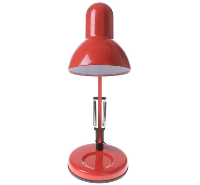 Настільна лампа на гнучкій ніжці офісна MTL-23 E27 RED