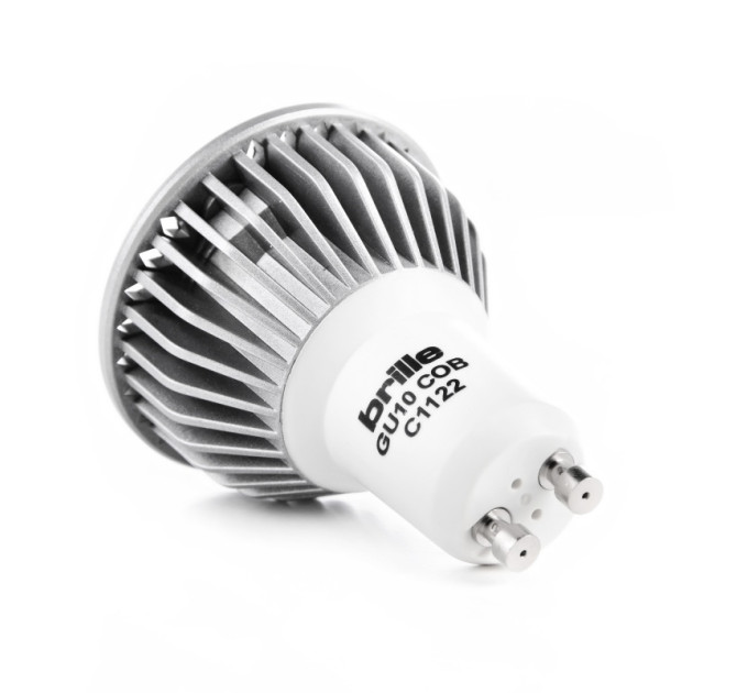 Лампа світлодіодна LED 3.5W GU10 COB CW MR16 220V