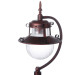 Вуличний ліхтар садово-парковий E27 IP33 DL BK/RED (GL-105)