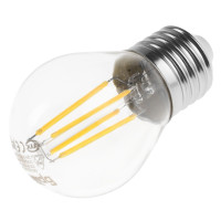 Лампа филаментная LED 4W E27 COG NW G45 220V