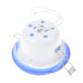 Світильник точковий декоративний для ванної HDL-G41 (09) blue MR16