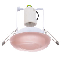 Светильник точечный декоративный для ванной HDL-G41 (09) pink E14