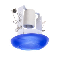 Светильник точечный декоративный для ванной HDL-G41(09) blue (Е14)