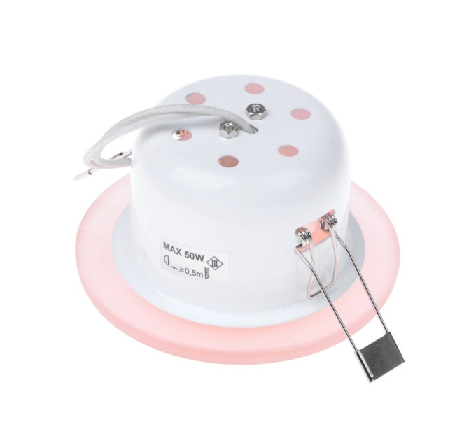 Світильник точковий для ванної HDL-G42 pink MR16