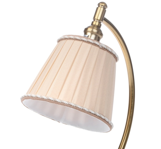 Настільна лампа бароко з абажуром BKL-571T/1 E14