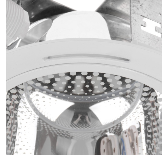 Світильник Downlight стельовий вбудований DL-01 W/2x26W WH