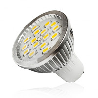 Лампа светодиодная LED 6.4W GU10 WW MR16 CCD 220V