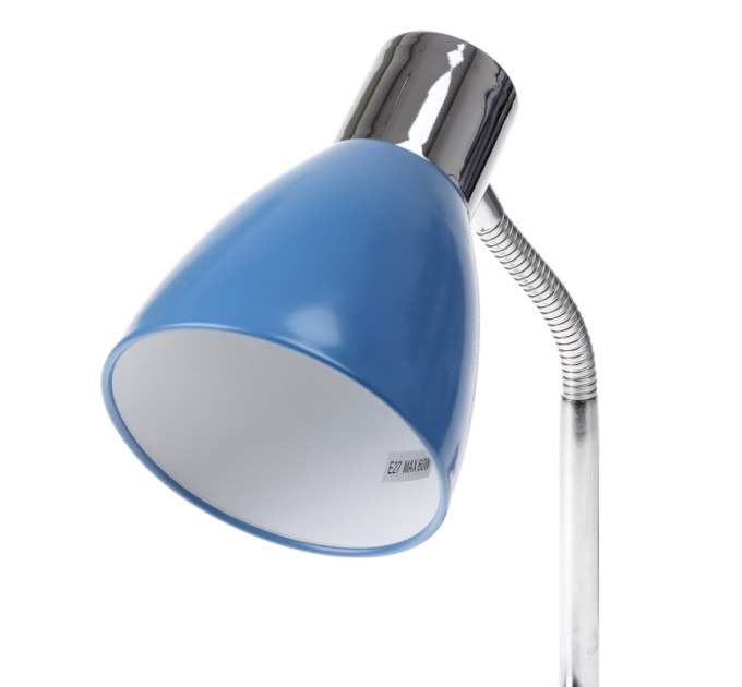 Настільна лампа на гнучкій ніжці MTL-65 Blue E27