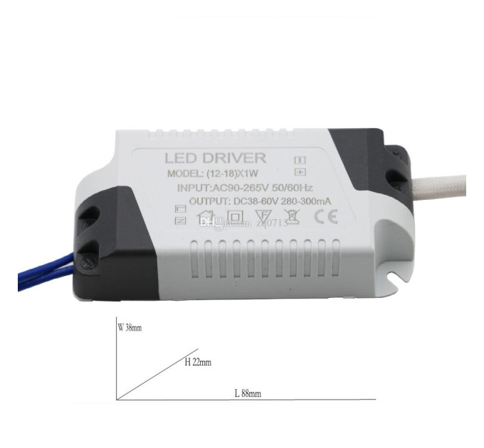 Драйвер светодиодный к LED-70W 176-265V 460mA