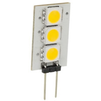 Лампа светодиодная LED G4 0.6W 3 pcs WW LF AC12V SMD5050