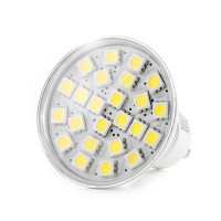 Лампа світлодіодна LED 3.3W GU10 CW MR16 220V