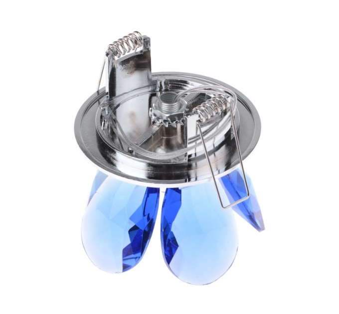 Світильник точковий декоративний HDL-G40 CHR/BLUE