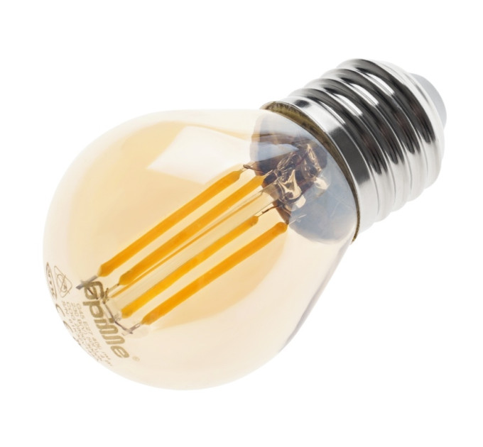 Лампа светодиодная LED 4W E27 COG WW G45 Amber 220V