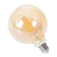 Лампа светодиодная LED 9W E27 COG WW G125 Amber 220V