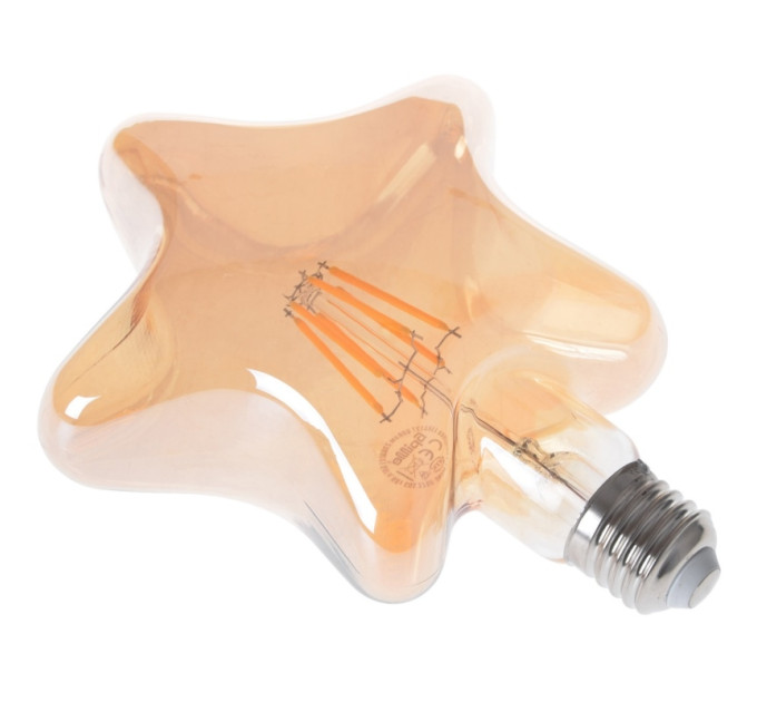 Лампа светодиодная LED 6W E27 COG WW L143 Amber 220V