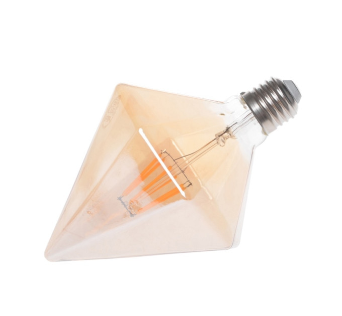 Лампа светодиодная LED 6W E27 COG WW D95 Amber 220V