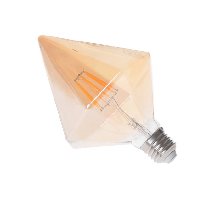 Лампа светодиодная LED 6W E27 COG WW D95 Amber 220V