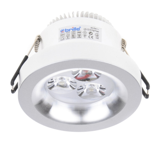 Светильник точечный для ванной LED-123 SS High Power