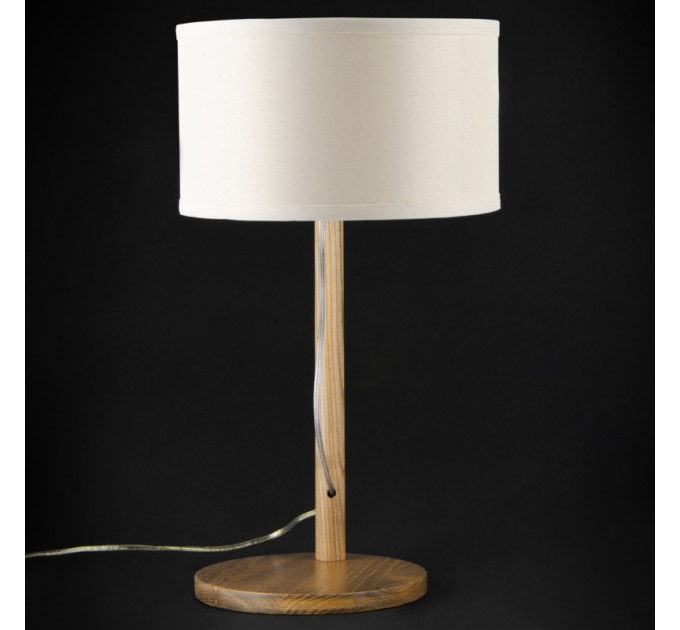 Настольная лампа на деревянной опоре TL-143 E27