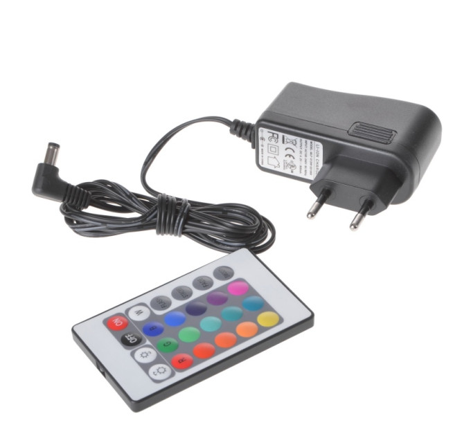 Светодиодный пластиковый уличный светильник RGB на аккумуляторе