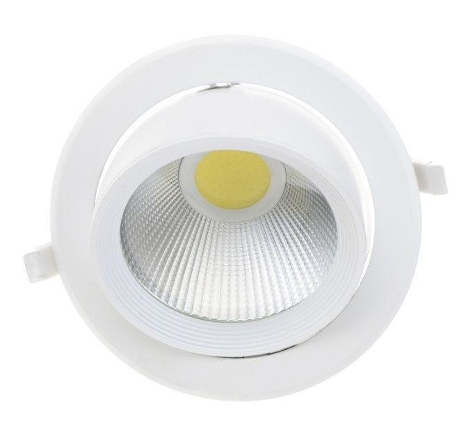 Светильник потолочный LED встроенный LED-168/30W CW WH