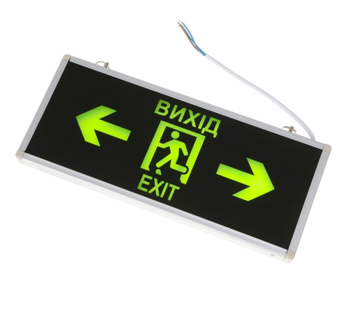 Світильник покажчик адміністративний ( аварійний ) з акумулятором LED-807/3W "Exit"