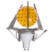 Світильник точковий декоративний HDL-BA CHR/YELLOW MR16