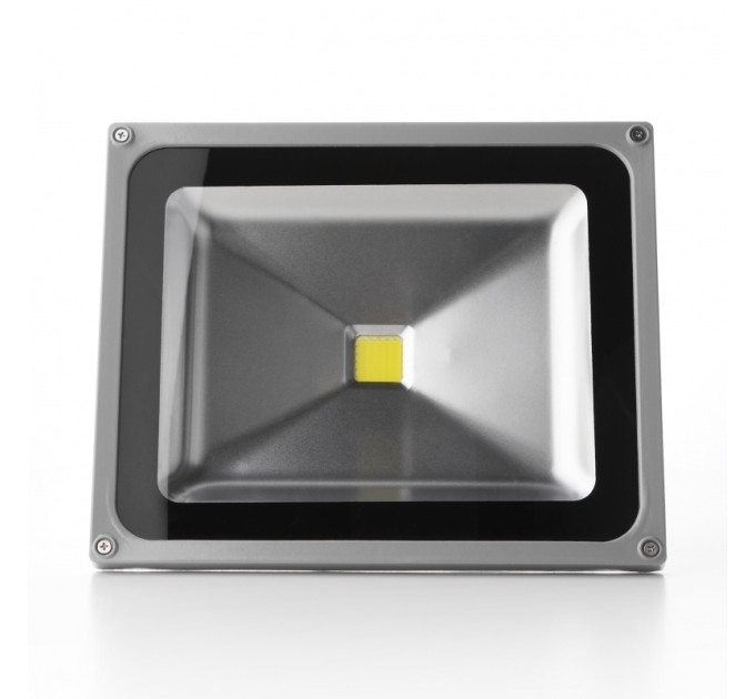 Прожектор уличный LED влагозащищенный IP65 HL-13/50W CW COB серый