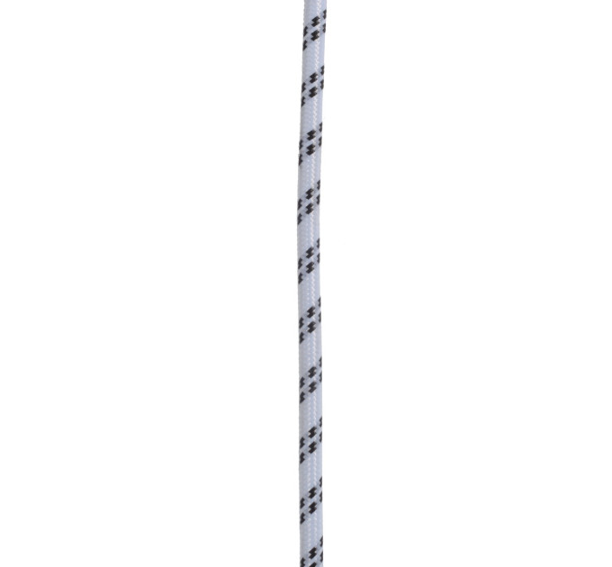 Декоративний кабель у тканинному обплетенні IU-2 2x0,75 WH/BK