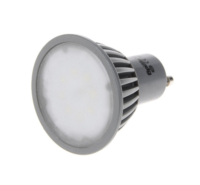 Лампа светодиодная LED 8W GU10 CW MR16-A 220V