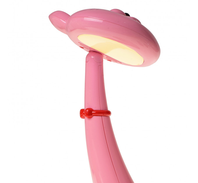 Настольная лампа лед детская маленькая для школьника TP-052 6W LED Pink/WH