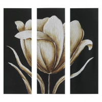 Картина (Триптих) Квітка. Ручна робота QP3