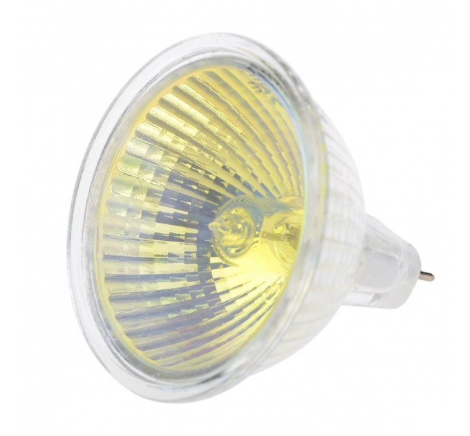 Лампа галогенная 20W GU5.3 MR16 (36) Yellow Br 12V