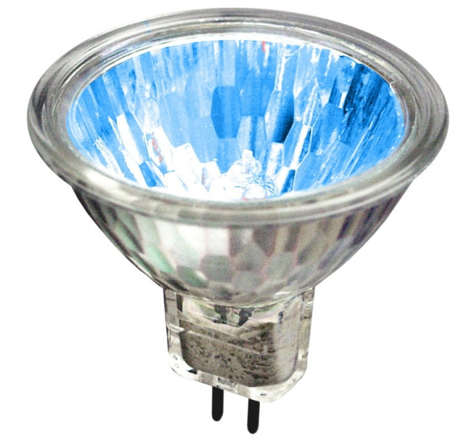 Лампа галогенная 20W GU5.3 MR16 (38) Blue Br 12V