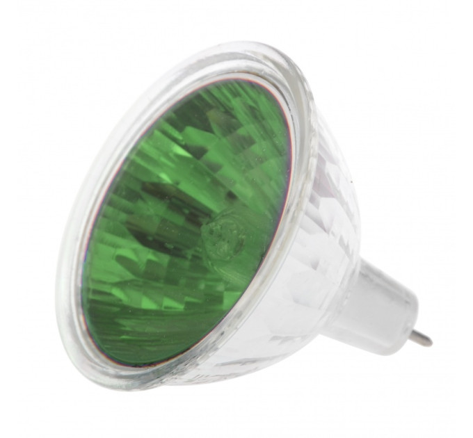 Лампа галогенна 20W GU5.3 MR16 20W(38) Green Br 12V