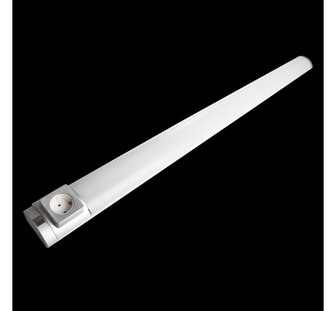 Люминесцентный светильник линейный с розеткой FLF-60/28W LT5/L