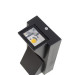 Підсвітка LED фасадна IP65 AL-224/2х3W NW COB BK