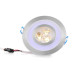Светильник точечный LED-103A/3W+1,5W Blue WW 38'