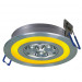 Світильник точковий LED-103A/3W+1,5W Yellow WW 38