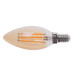 Лампа світлодіодна LED 6W E14 COG WW C35 Amber 220V