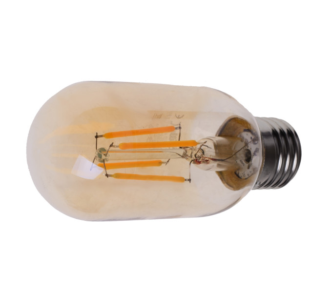 Лампа світлодіодна LED 4W E27 COG WW T45 Amber 220V