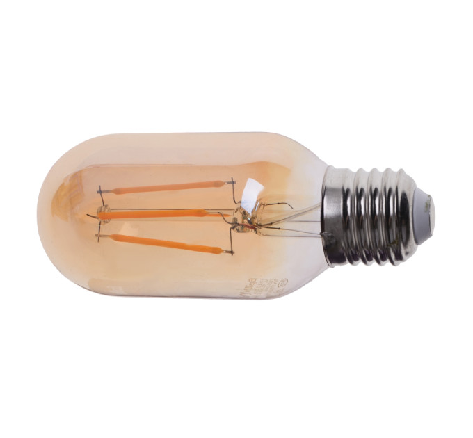 Лампа світлодіодна LED 6W E27 COG WW T45 Amber 220V
