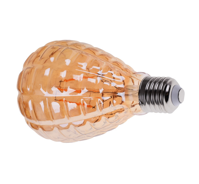 Лампа світлодіодна LED 6W E27 COG WW SL Amber 220V