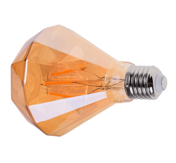 Лампа світлодіодна LED 6W E27 COG WW PZ95 Amber 220V